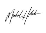 Michal Holub signature